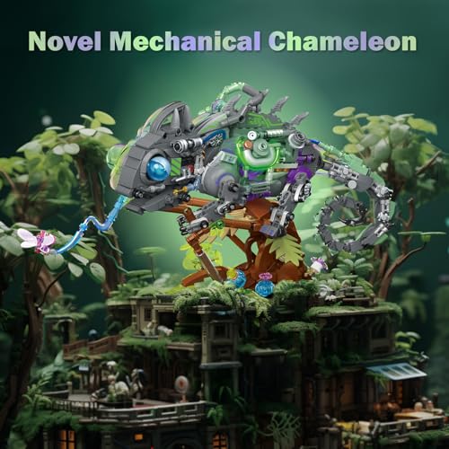 Adult Building Sets Mechanical Chameleon 70124
