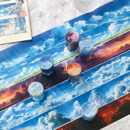 PET Washi Tape for Journaling Supplies
