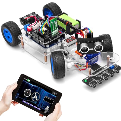 Robot Car DIY Smart Kit with Servo Power Steering for Arduino UNO