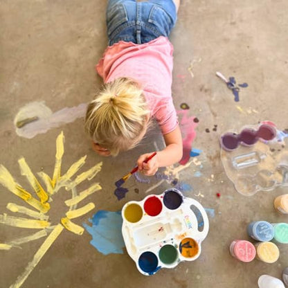 DIY Sidewalk Chalk Paint Set (12 Count)
