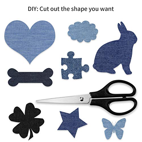 30 Pcs Iron on Patches for Clothing Jean Repair (3.7770833 Sq Ft)