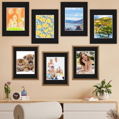 8 Pack Picture Mats for Frames