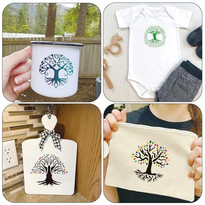 Small Stencils for Painting on Wood Burning Reusable (65 Count)