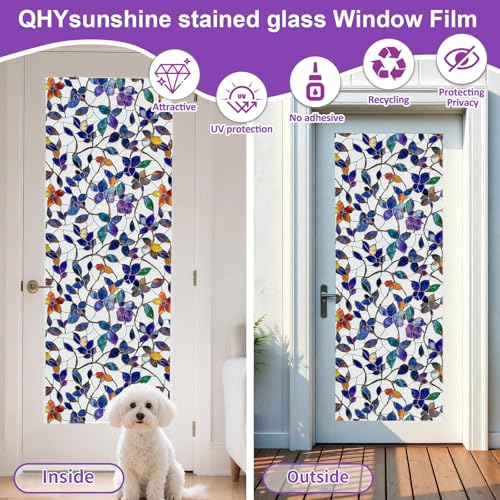 Window Privacy Film Stained Glass Window Film Frosted Window Film Window clings Non