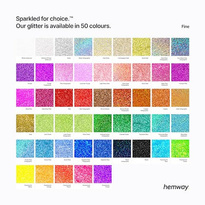 Craft Glitter Black Holographic 100g Fine Glitter (3.5 Ounce)