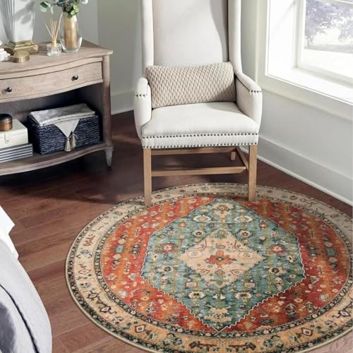 Felice Boho Tribal Round Rugs
