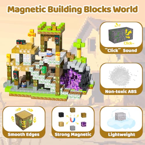 Magnetic Blocks (100 Count)