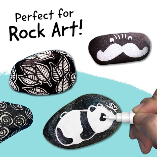4 White Acrylic Paint Pen for Wood