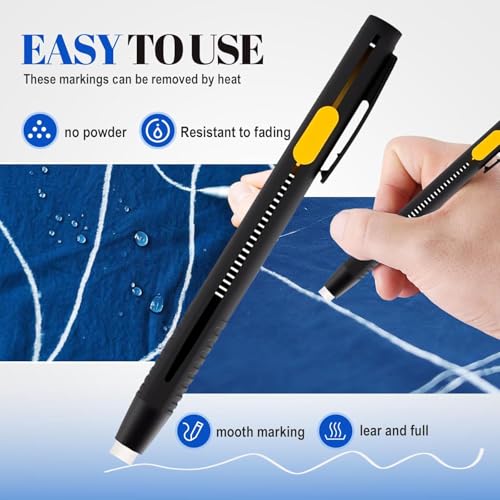 Heat Erasable Fabric Marking Pen Set