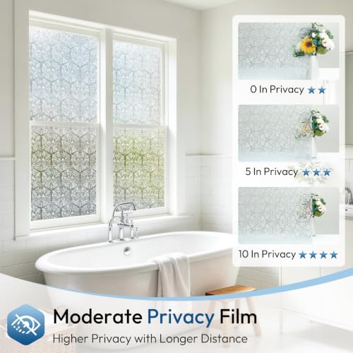 Window Privacy Film (19.16 Sq Ft)