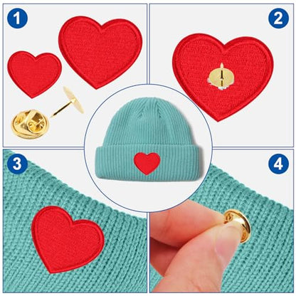 130 Set Pin Backs (130 Count)