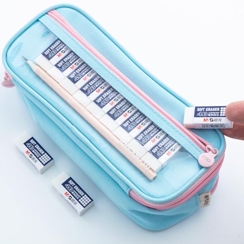 24 Pack White Erasers Bulk (24 Count)