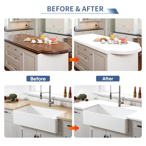 Bright White Marble Countertop Paint Kit (76 Fl Oz)