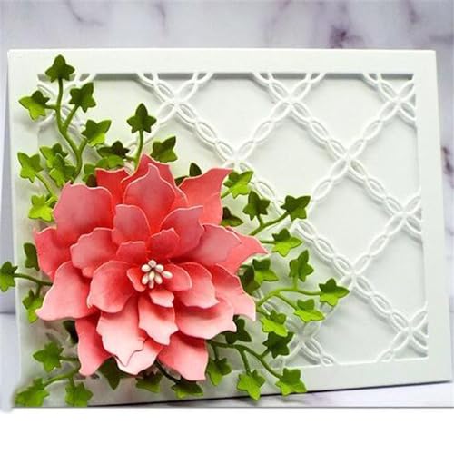 Cutting Dies Metal Stencils Scrapbooking Tools Flowers Lace Frame DIY Embossing Template for Paper Card Making Album Arts Crafts Supplies