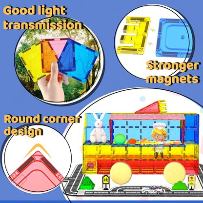 Magnetic Tiles (38 Count)