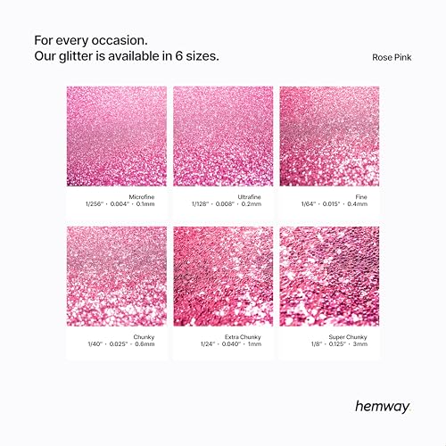 Resin Glitter Rose Pink 100g Fine Polyurethane & Epoxy Glitter (3.5274 Ounce)