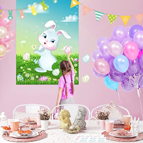 Pin The Tail on The Bunny Game for Birthday Party