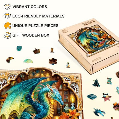 Wooden Puzzle for Adults (100 Count)