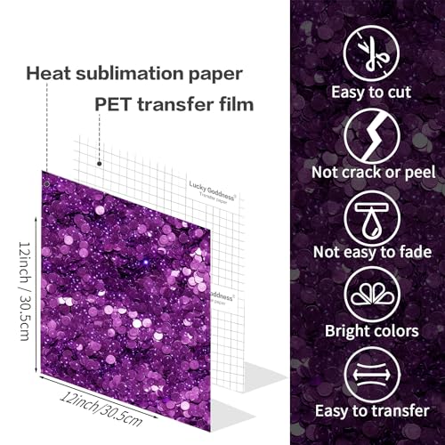 Sublimation Transfer Sheets for Tumblers Blanks Tshirts (8 count)