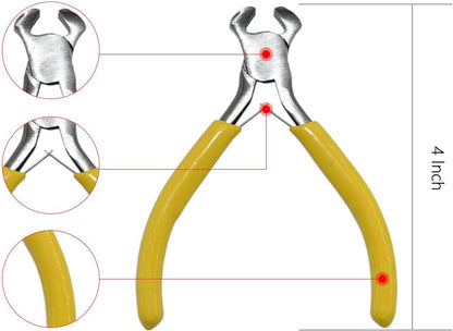 253Pcs Zipper Repair Kit Replacement with Installation Pliers Tool and Zipper Extension Pulls for Sleeping Bags Jacket Tent Luggage Backpacks Boots