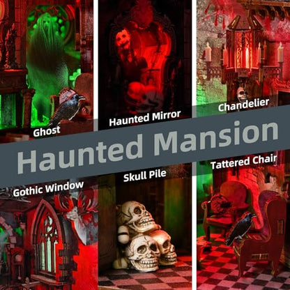Haunted House Halloween Book Nook Kit