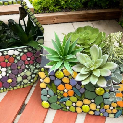 Petal Mosaic Tiles for Crafts Bulk