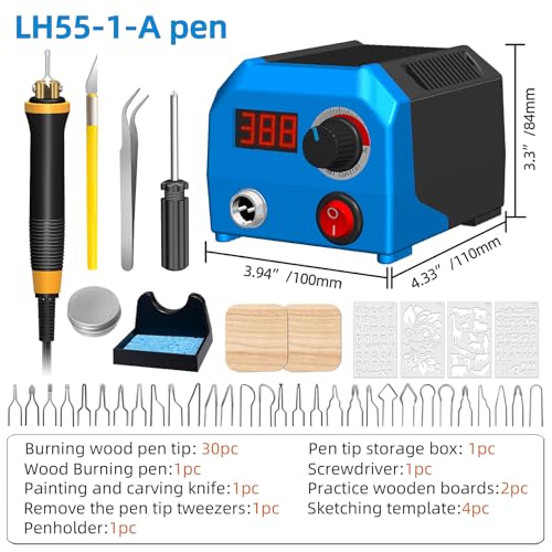 LH55 1 wood burning kit