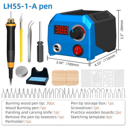LH55 1 wood burning kit