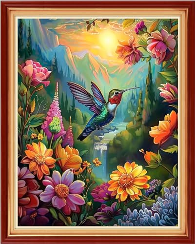Stamped Cross Stitch Kits Full Range of Embroidery Patterns Starter Kits for Beginners Adult DIY Cross Stitches Needlepoint Kits 11CT
