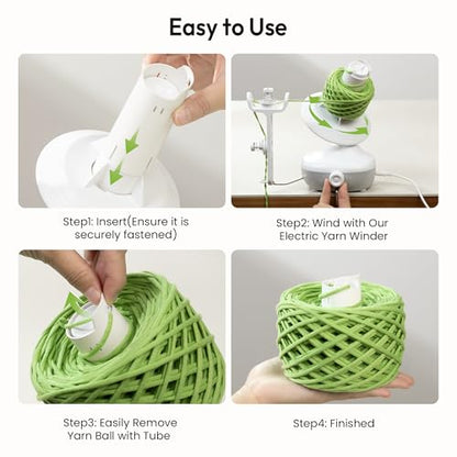 9pcs Yarn Ball Tube for Etcokei Electric Yarn Winder M1