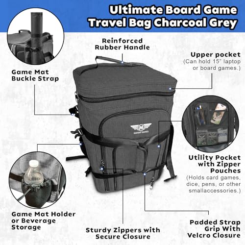 Ultimate Board Game Travel Bag