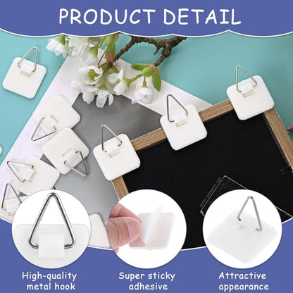 15PCS Adhesive Picture Hanger