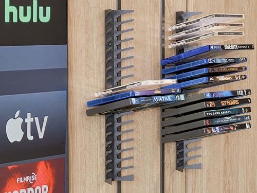 Video Game Storage Wall Mount Game Case Holder (72 Count)