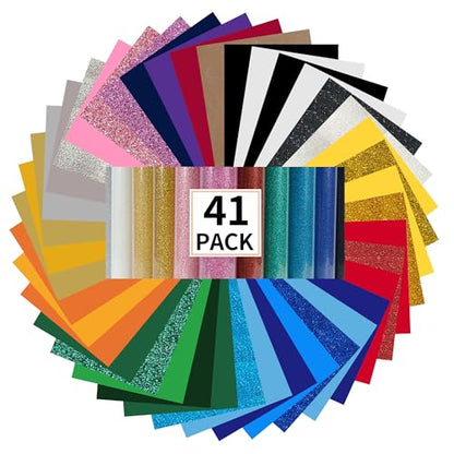 Heat Transfer Vinyl Glossy & Glitter Bundle