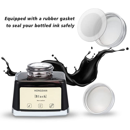 Hongdian Fountain Pen Bottled Ink Black