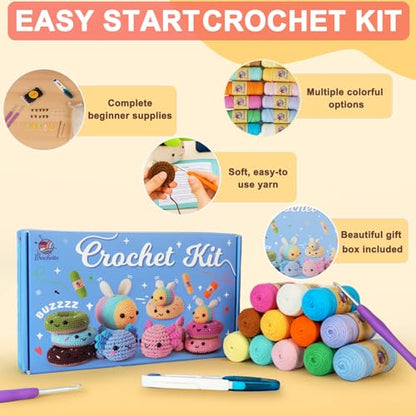 Crochet Kit for Beginners Adults