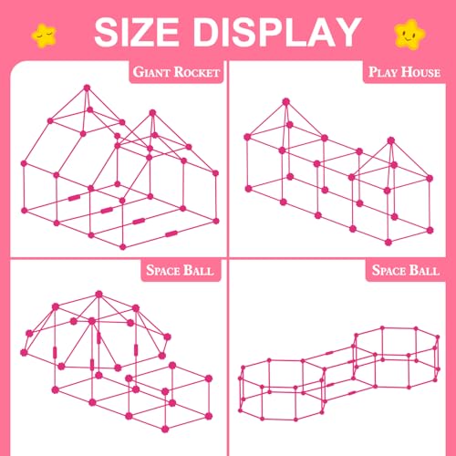 Fort Building Kit for Kids