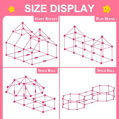 Fort Building Kit for Kids