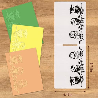 3 D Textured Impressions Embossing Folder