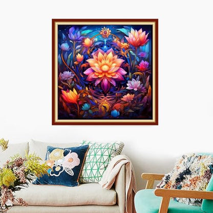 Stamped Cross Stitch Kits Full Range of Embroidery Needlework Starter Kits for Beginners Adults 11CT Embroidery Patterns Art Crafts DIY Needlepoint Kits