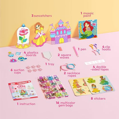 16 Projects Gem Princess for Kids