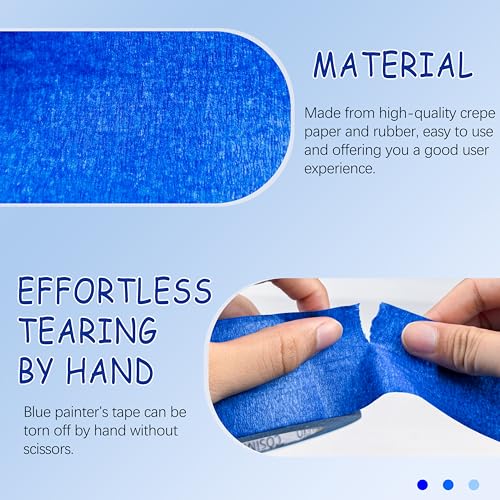 Blue Painters Tape 1.88 in x 60 Yds (1080 Foot)