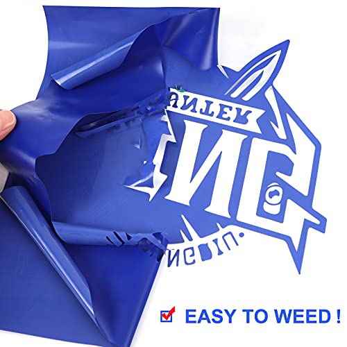Blue Heat Transfer Vinyl Rolls
