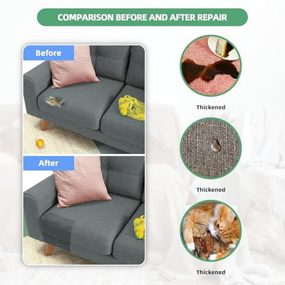 Coarse Linen Repair Patches