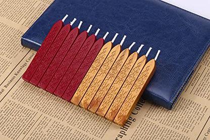 12Pcs Sealing Wax Sticks for Wax Seal Stamp (12 Count)