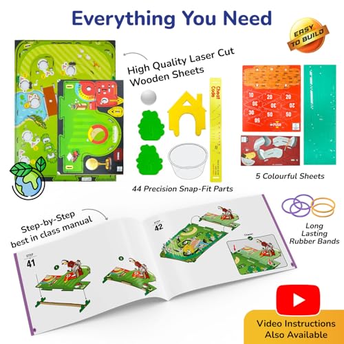 DIY Mini Golf STEM Kit for Kids 6
