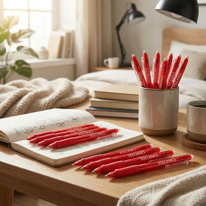 Erasable Gel Pens Red Ink (36 Count)