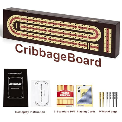 Cribbage Board Game Set