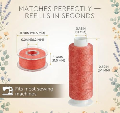 50Pcs Thread for Sewing (60000 Foot )