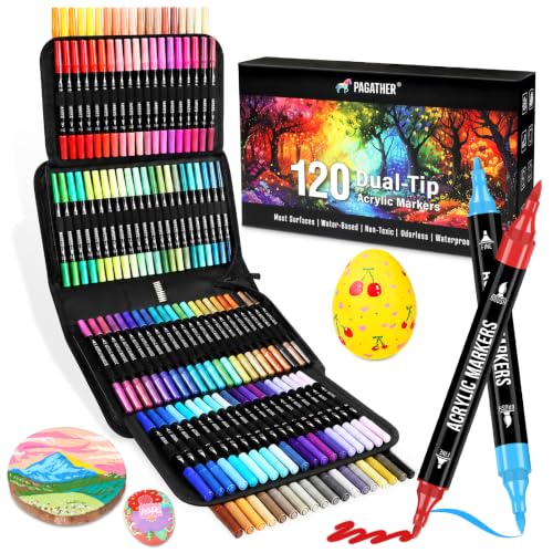 Acrylic Paint Markers (120 Count)
